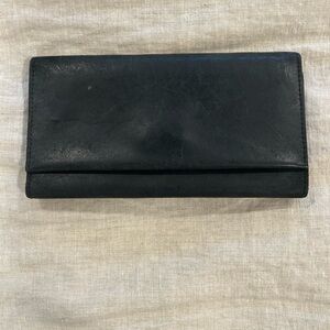 Able Black Leather Wallet